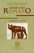 Derecho romano : primer curso